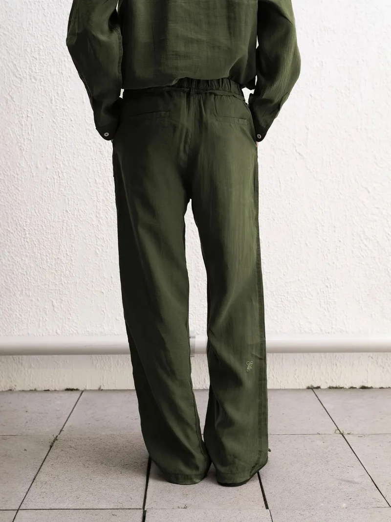 Giesto GIESTO Relaxed Fit Pleated Pants